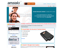 Tablet Screenshot of amsaki.com